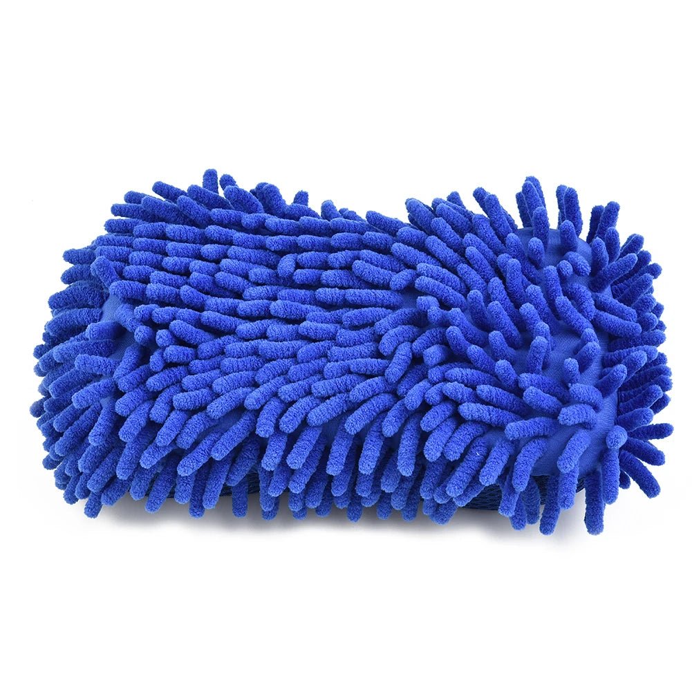 Car Cleaning Sponge Car Wash Care Washing Brush Pad Cleaning Tool Microfiber Polishing Dusting Scratch - free Washing Cars Floors - shift - knoobs