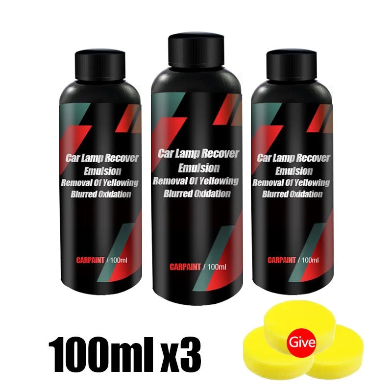 Car Headlight Restoration Polishing Kits Headlamp Repair Kits Car Light Polisher Cleaning Paste Cars Paint Refurbish Agent - shift - knoobs