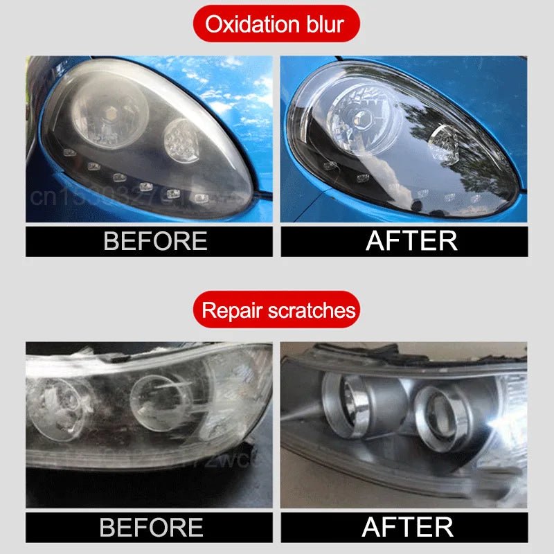 Car Headlight Restoration Polishing Kits Headlamp Repair Kits Car Light Polisher Cleaning Paste Cars Paint Refurbish Agent - shift - knoobs