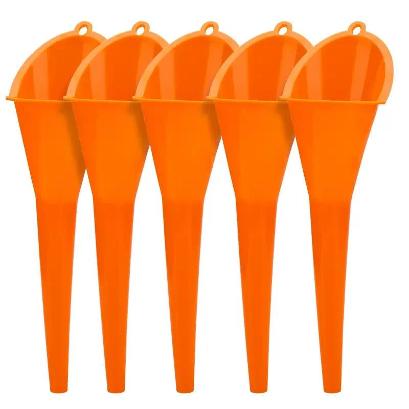 Car Long Stem Funnel Gasoline Oil Fuel Filling Tools Anti - splash Plastic Oil Funnel Motorcycle Refueling Tools Auto Accessories - shift - knoobs