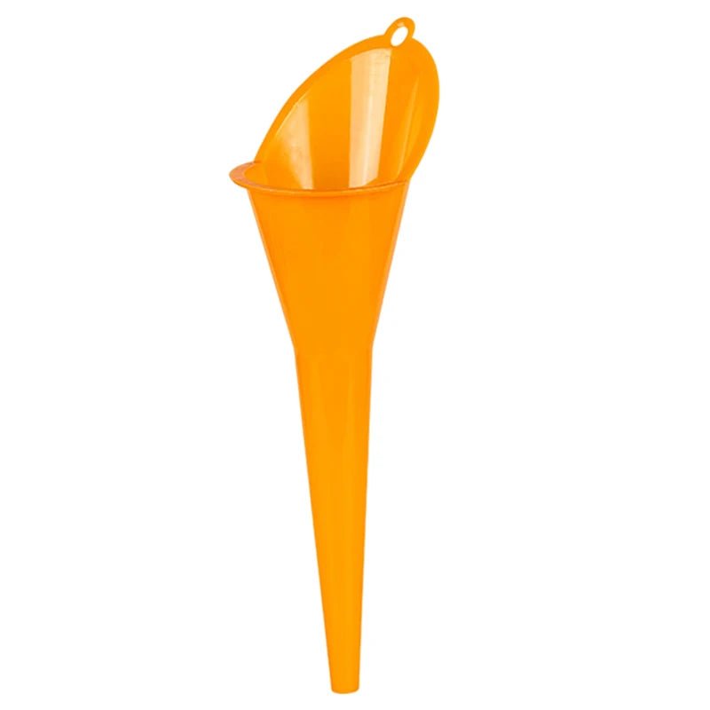 Car Long Stem Funnel Gasoline Oil Fuel Filling Tools Anti - splash Plastic Oil Funnel Motorcycle Refueling Tools Auto Accessories - shift - knoobs