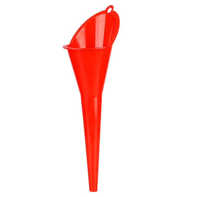 Car Long Stem Funnel Gasoline Oil Fuel Filling Tools Anti - splash Plastic Oil Funnel Motorcycle Refueling Tools Auto Accessories - shift - knoobs
