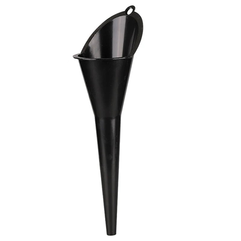 Car Long Stem Funnel Gasoline Oil Fuel Filling Tools Anti - splash Plastic Oil Funnel Motorcycle Refueling Tools Auto Accessories - shift - knoobs