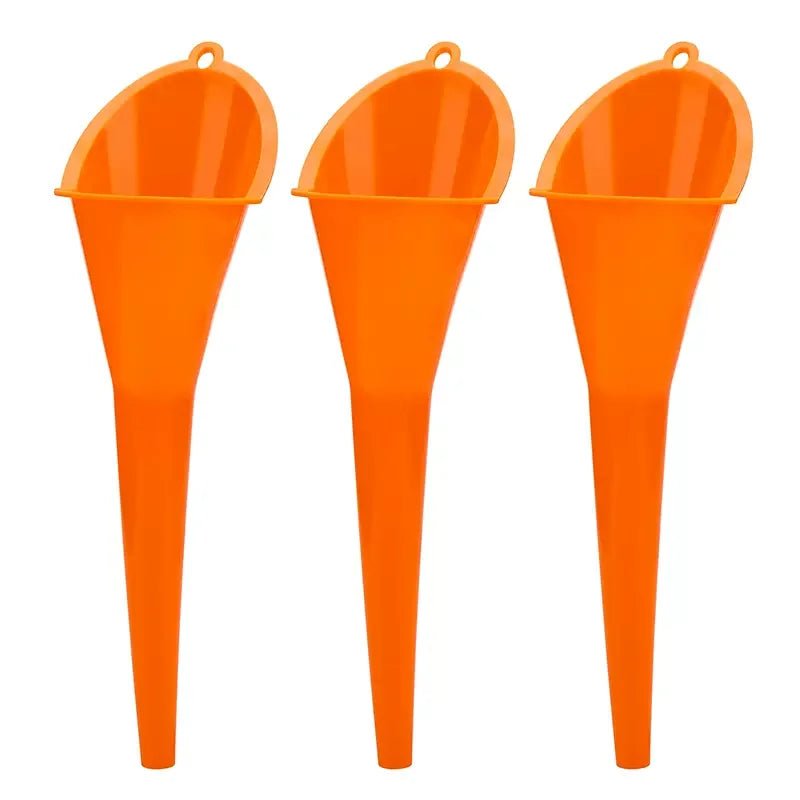 Car Long Stem Funnel Gasoline Oil Fuel Filling Tools Anti - splash Plastic Oil Funnel Motorcycle Refueling Tools Auto Accessories - shift - knoobs