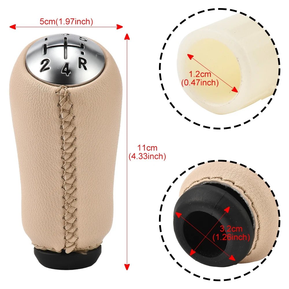 Car Modified Shift Knob for Renault Clio III 2005 - 2009, Megane II 2002 - 2009, Scenic II 2003 - 2006, Kangoo 2009, Gear Stick Handle - shift - knoobs