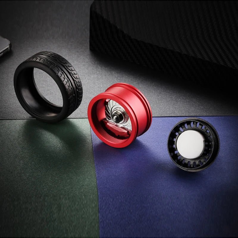 Car Perfume Diffuser Pendant Decor Interior Alloy Wheel Rim Vents Outlet Clip Sponge Stick Wick Fragrance Air Freshener Ornament - shift - knoobs