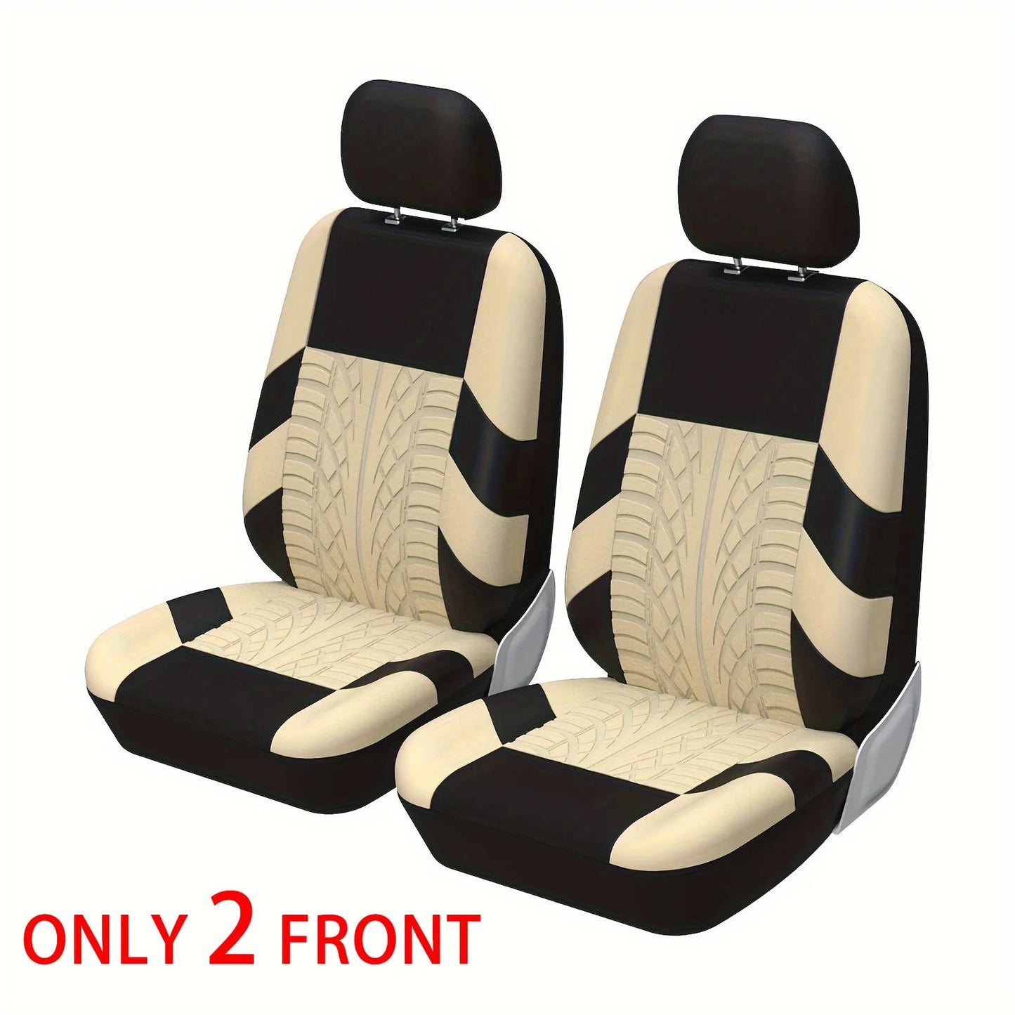 Car Seat Covers Full Set Front Split Rear Bench For Car Universal Cloth SUV Sedan Van Automotive Interior Covers - shift - knoobs