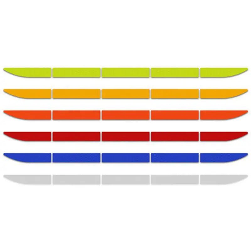 Car Sticker Reflective Warning Safety Tape Anti Collision Warning Reflective Strips For Automobile Trunk Car Exterior Accessorie - shift - knoobs