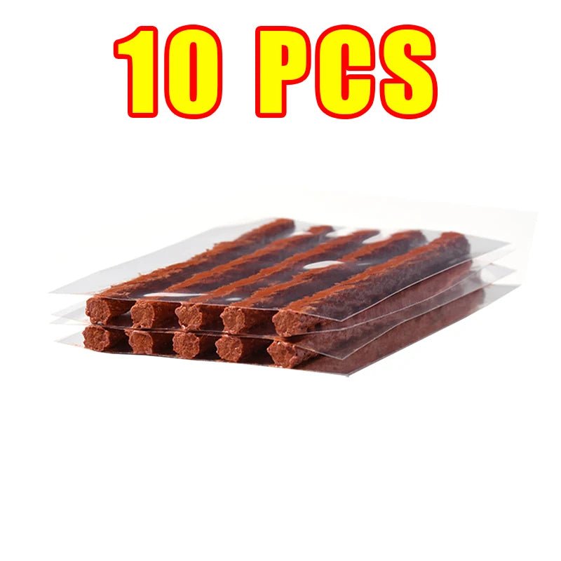 Car Tire Repair Tool Kit with Rubber Strips Tubeless Tyre Puncture Studding Plug Set Motorcycle Truck Vacuum Tire Repair Tool - shift - knoobs