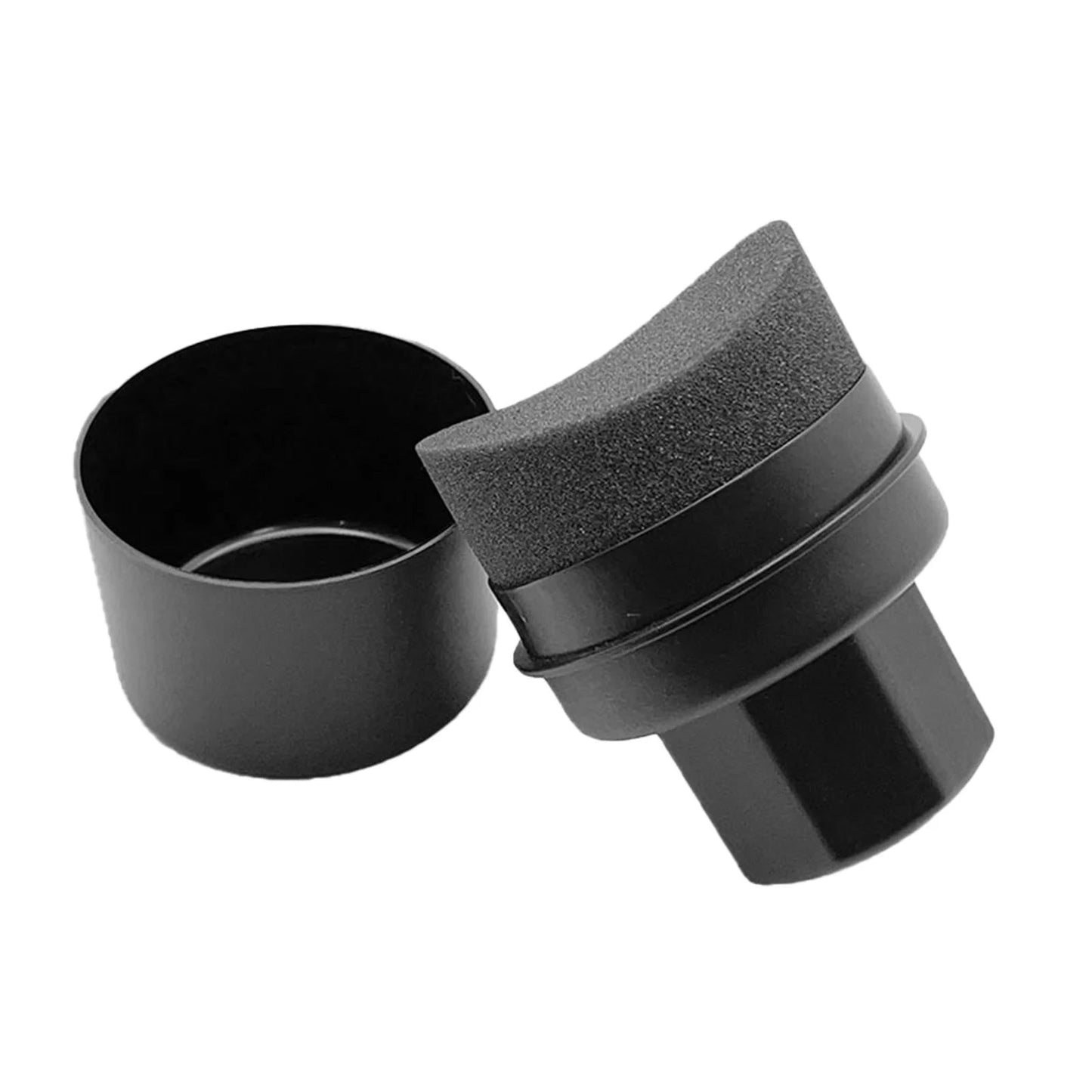 Car Tire Waxing Sponge Car Wax Applicator Pad with Lid Curved Shaped Easy Waxing Tire Sponge Tire Cleaning Tools Detailing Brush - shift - knoobs