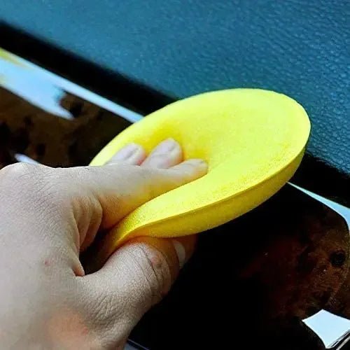 Car Waxing Foam Polish Sponges Applicator Detail Washing Pads Wax Soft Sponge Cleaning Accessories Dust Remove Car Cleaning Tool - shift - knoobs