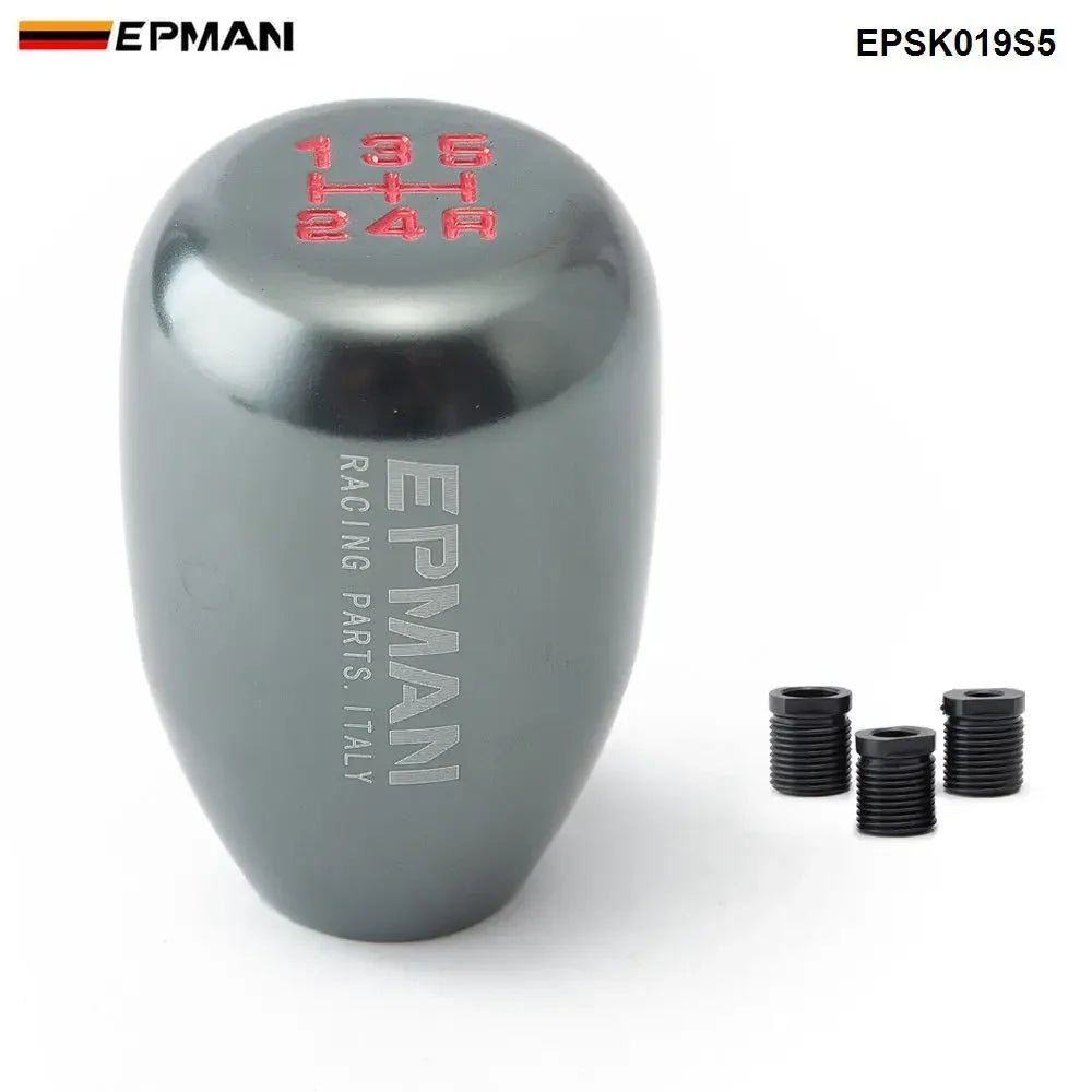 EPMAN Sport Aluminum 5 Speed car Gear Shift Knob - shift-knoobs