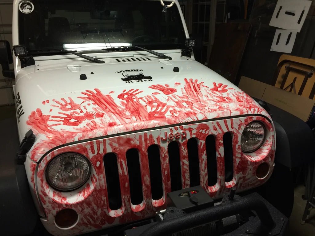 Fake Blood Splatter Car Kit - shift - knoobs