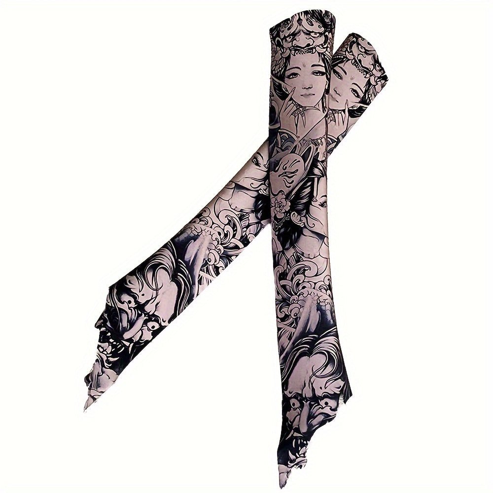 Geisha Prajnaparamita AB Pillar Modification Patch, Floral Print Adhesive Decal for Automotive A - Pillar And B - Pillar, Universal Size, Durable PU Material, Easy Installation - shift - knoobs