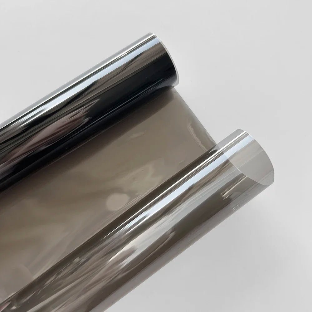 Gloss Transparent Light Black Smoke PVC Film Tint Headlight Taillight Wrap Cover Film Foil Sticker Cover Armored Film for Cars - shift - knoobs