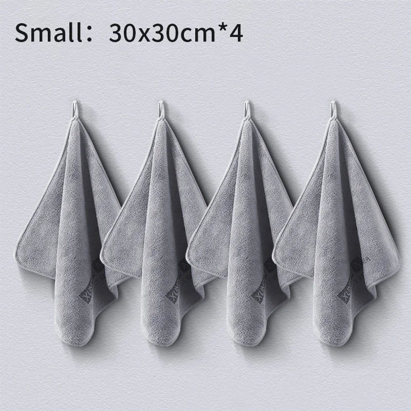 High - end Microfiber Auto Wash Towel Car Cleaning Drying Cloth Hemming Car Care Cloth Detailing Car Wash Towel - shift - knoobs