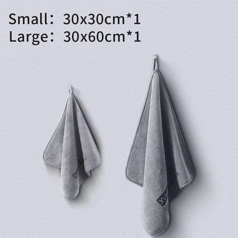 High - end Microfiber Auto Wash Towel Car Cleaning Drying Cloth Hemming Car Care Cloth Detailing Car Wash Towel - shift - knoobs