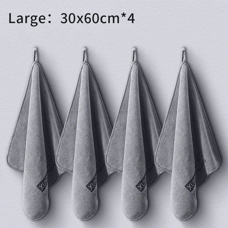 High - end Microfiber Auto Wash Towel Car Cleaning Drying Cloth Hemming Car Care Cloth Detailing Car Wash Towel - shift - knoobs