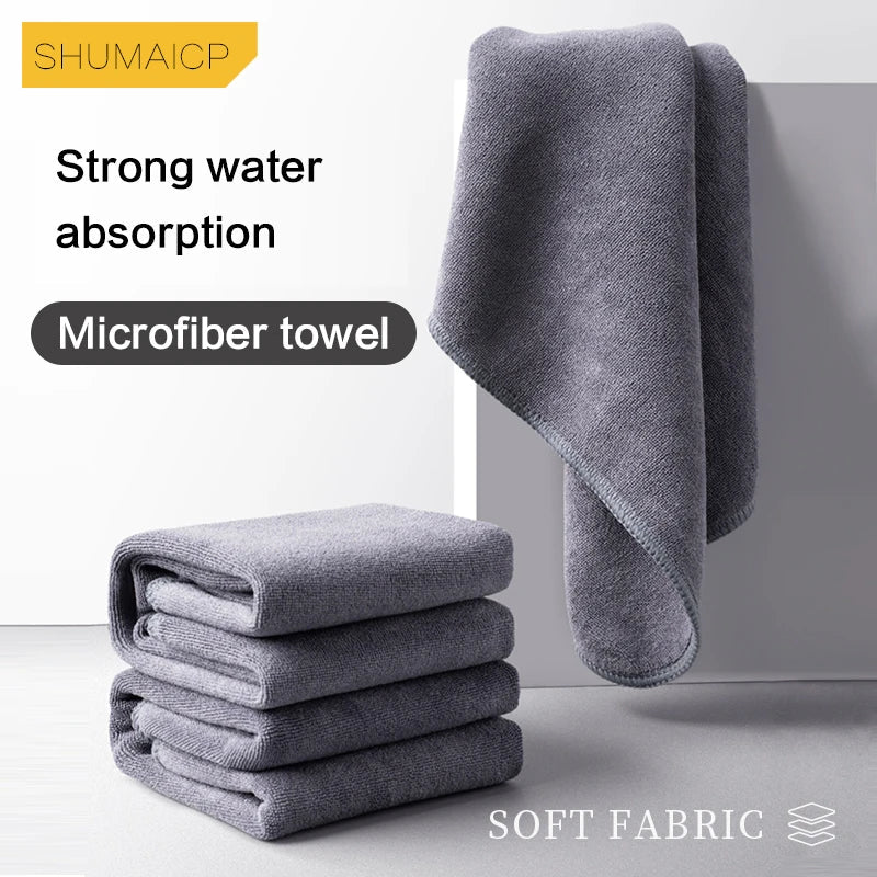 High - end Microfiber Auto Wash Towel Car Cleaning Drying Cloth Hemming Car Care Cloth Detailing Car Wash Towel - shift - knoobs
