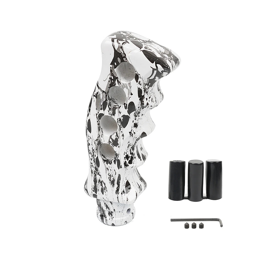 Manual Car Resin Graffiti Gear Shift Knob Mixed Pattern Shifting Head Street Style Gear Stick Shifter Lever Handle SFN152 - shift - knoobs