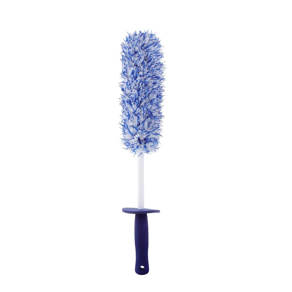 Microfiber Wheel Brush For A Particularly Gentle Cleaning Up To The Wheel Deep Bed, Long Car Wheel Cleaning Brush - shift - knoobs