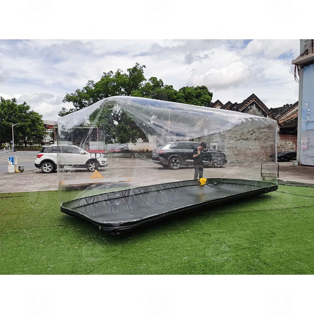 Outdoor Waterproof Sun Protection Display Car Cover Bubble Storage Balloon Folding Tent Pvc Inflatable Car Bubble Cover - shift - knoobs