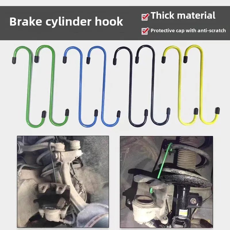 Suspension Disc Service Brake Caliper Hanger Brake Caliper Hooks Automotive Repair Tool S Shape Hook - shift - knoobs
