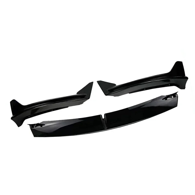 Tesla Model 3/Y 2017 - 2023 3Pcs Front Lip Spoiler Splitter Diffuser - shift - knoobs