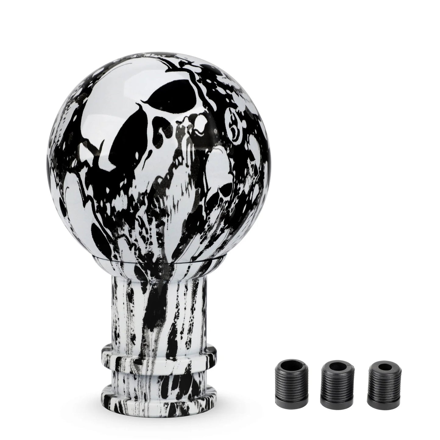 Universal 5/6 Speed Car Gear Shift Knob For Manual Transmission Gear Level Knob Shift Lever M8 M10 M12 Graffiti Style - shift - knoobs