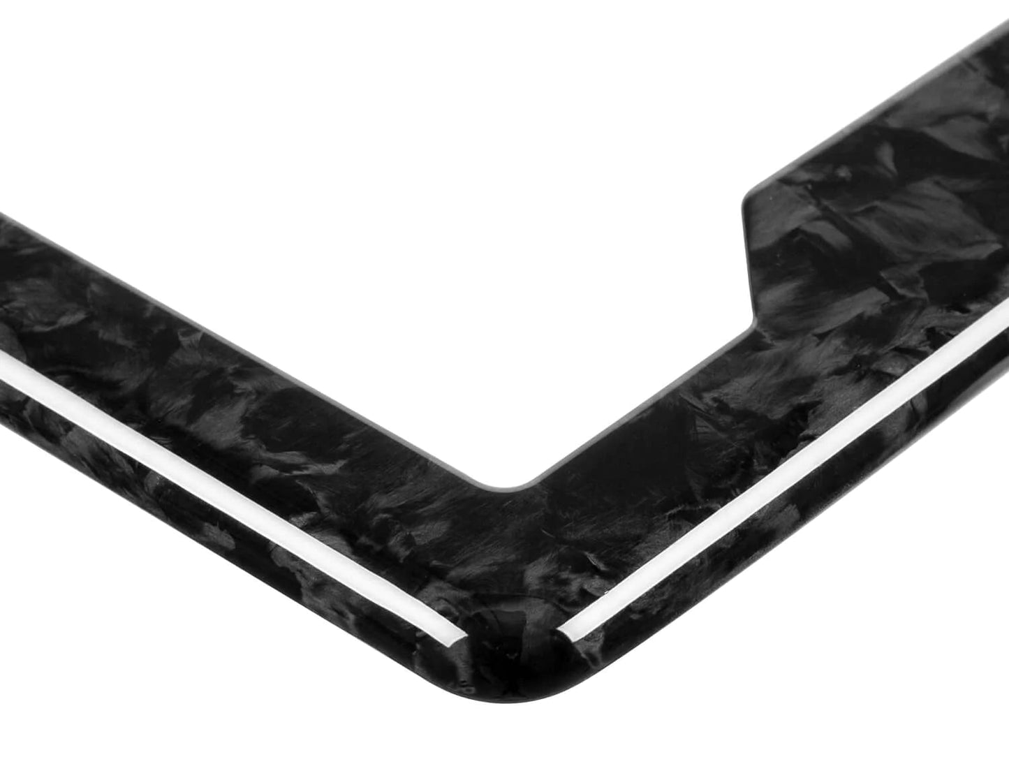 100% Real Carbon Fiber License Plate Frame - shift-knoobs