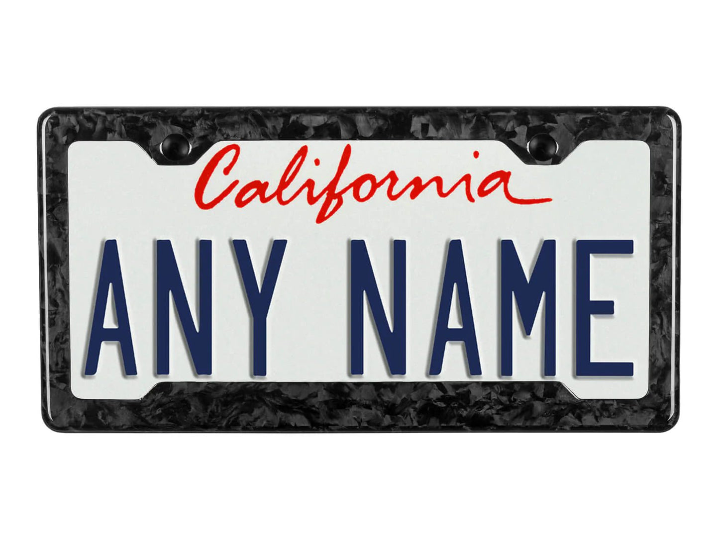 100% Real Carbon Fiber License Plate Frame - shift-knoobs