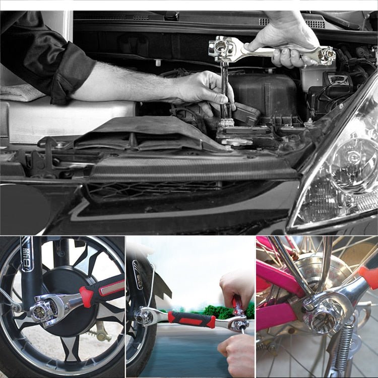 8-In-1 Socket Wrench The "DOG BONE" - shift-knoobs