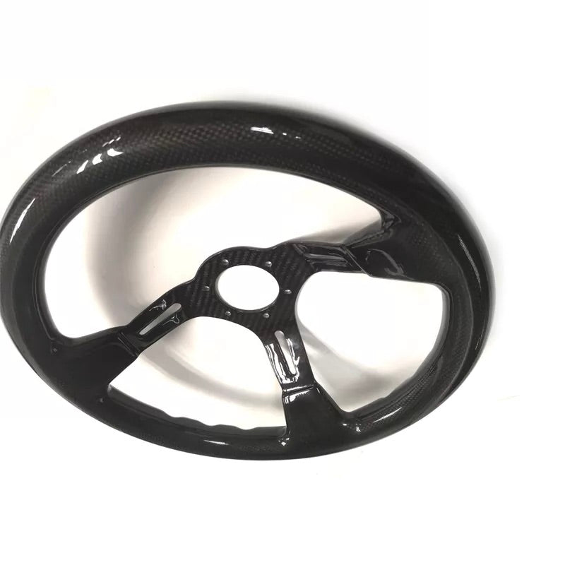 Carbon Fiber Steering Wheel - shift-knoobs