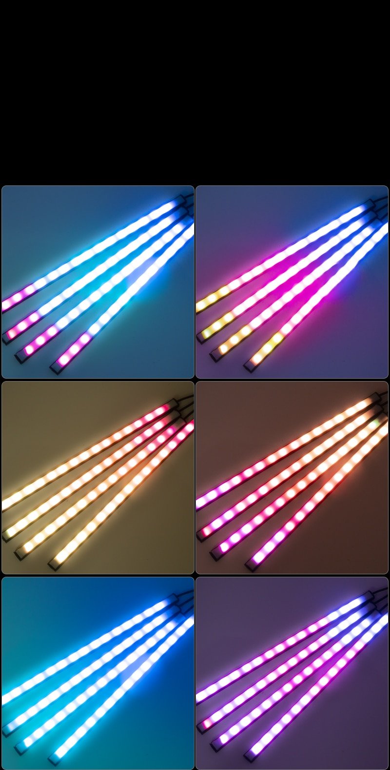 LED Interior Light Strips - shift-knoobs