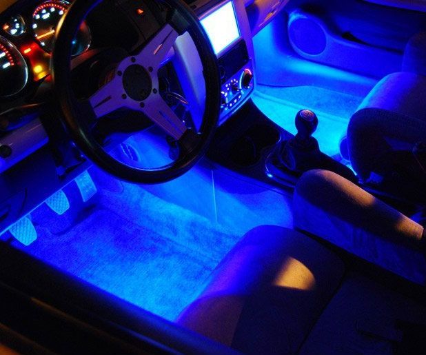 LED Interior Light Strips - shift-knoobs