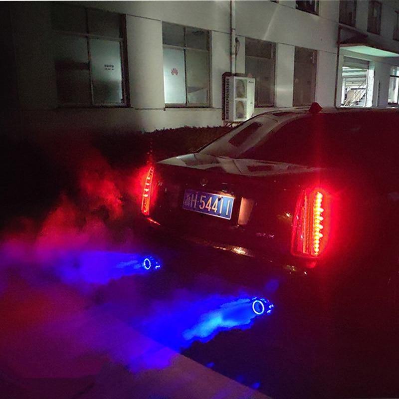 Light Up Flame Exhaust Tips - shift-knoobs