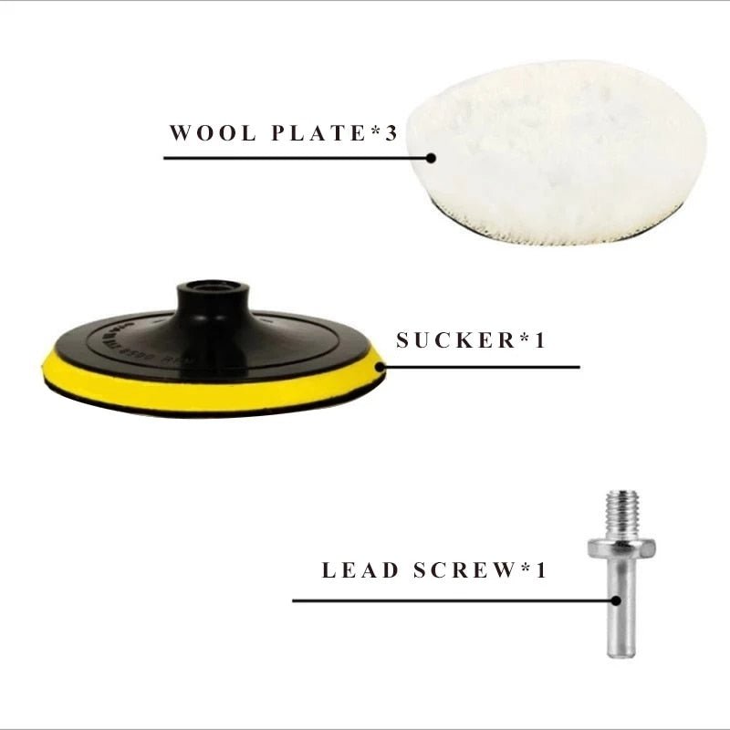 Polishing Pad Drill Bit - shift-knoobs