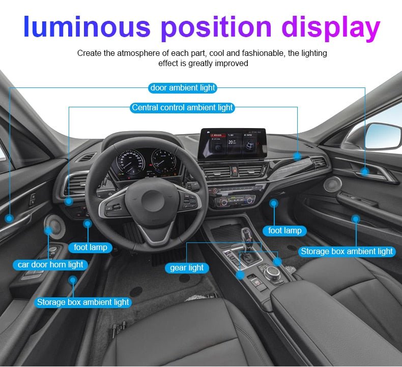THE ULTIMATE LED INTERIOR KIT - shift-knoobs
