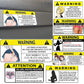 13CM JDM Funny Car Sticker for Panties Warning Peek Slap Decal Anime Vinyl Window Wall DIY Stickers Scratch - Proof Decor - shift - knoobs