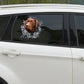 15cm Chocolate Labrador Window Sticker, Chocolate Lab Car Decal, Labrador Decal - shift - knoobs