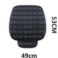 1pc New single piece backless plush car seat cushion for all seasons, non - slip and free of binding - square - shift - knoobs