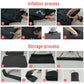 2 - Pillow Car Seat Cushion Set - Soft, Lightweight, Inflatable Trunk Mat with Air Pump for SUV, Sedan, Pickup Back Seat - Comfortable Sleeping Solution for Long Road Trips - shift - knoobs