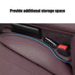 2pc Car Seat Gap Filler Organizer Pu Waterproof Car Seat Gap Plug Strip with 2 Grooves Seat Gap Storage Auto Interior Accessorie - shift - knoobs
