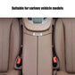 2pc Car Seat Gap Filler Organizer Pu Waterproof Car Seat Gap Plug Strip with 2 Grooves Seat Gap Storage Auto Interior Accessorie - shift - knoobs