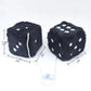 2pcs Plush Dice Car Pendant Plush Toy Cube Pendant Car Ornament Sieve Anime Car Decoration Accessories Auto Pendant - shift - knoobs