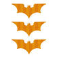 3Pcs/ Set Bat Car Reflective Sticker Electric Vehicle Warning Stickers Safely Night Helmet Decorative Decals Accessoire Voiture - shift - knoobs