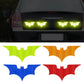 3Pcs/ Set Bat Car Reflective Sticker Electric Vehicle Warning Stickers Safely Night Helmet Decorative Decals Accessoire Voiture - shift - knoobs