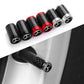4PCS Carbon Fiber Car Wheel Tires Valve Cap Auto Accessorie For Mercedes Benz AMG W203 W204 W205 W210 W211 W212 W463 W464 W164 - shift - knoobs