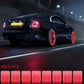 8PCS Luminous Valve Motorcycle Bicycle Bike Car Wheel Tyre Hub Cap Fluorescent Night GlowingLuminous Valve Stem Caps Decor - shift - knoobs
