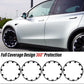 Model Y 2020-2024 Wheel Protector Design for Tesla Rim Protector 21 inch 4PCS Wheel Protector ABS Rim Protection Accessories